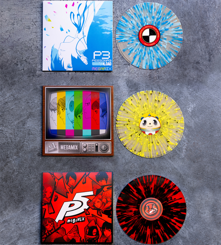 ペルソナ 4 メガミックス Persona 4 Megamix iam8bit | Persona 4 Megamix Vinyl Soundtrack