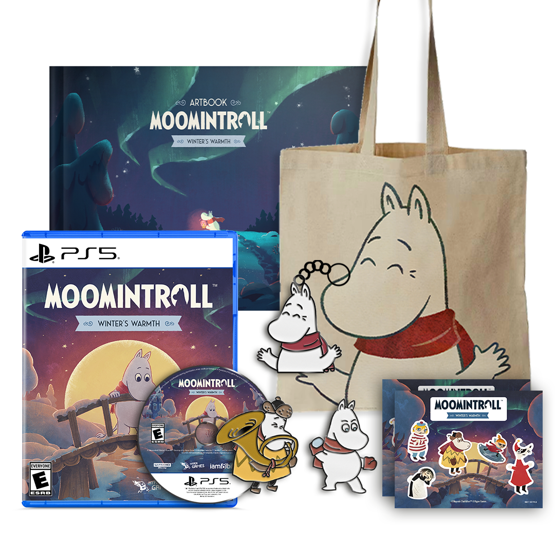 Moomintroll: Winter’s Warmth (iam8bit PlayStation 5 Collector’s Edition)