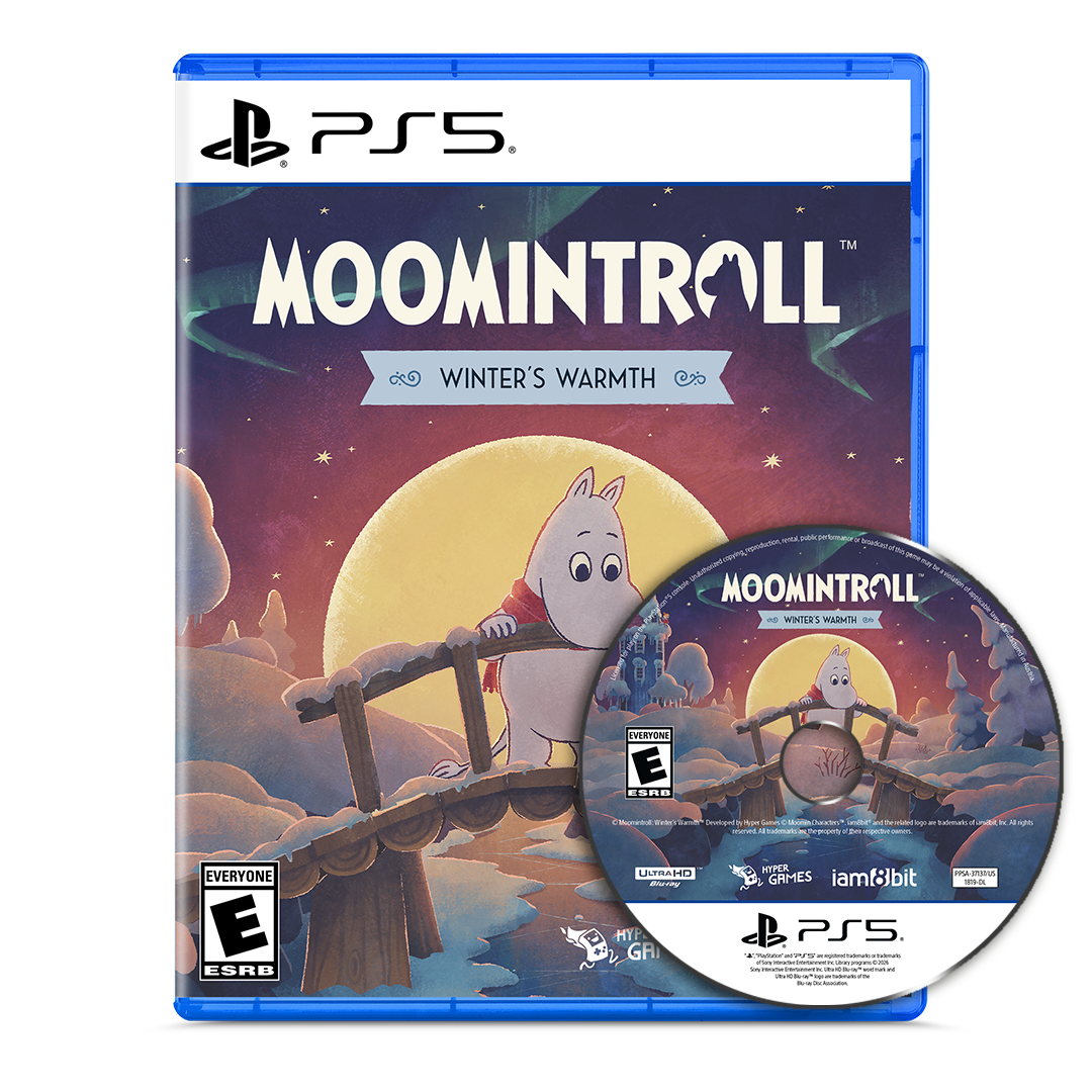 Moomintroll: Winter’s Warmth (iam8bit PlayStation 5 Retail Edition)
