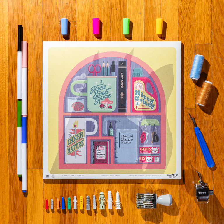 A Little To The Left Vinyl Soundtrack (Back)