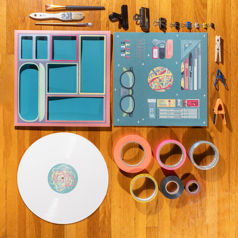 A Little To The Left Vinyl Soundtrack, Jacket, Sleeve, and Disc