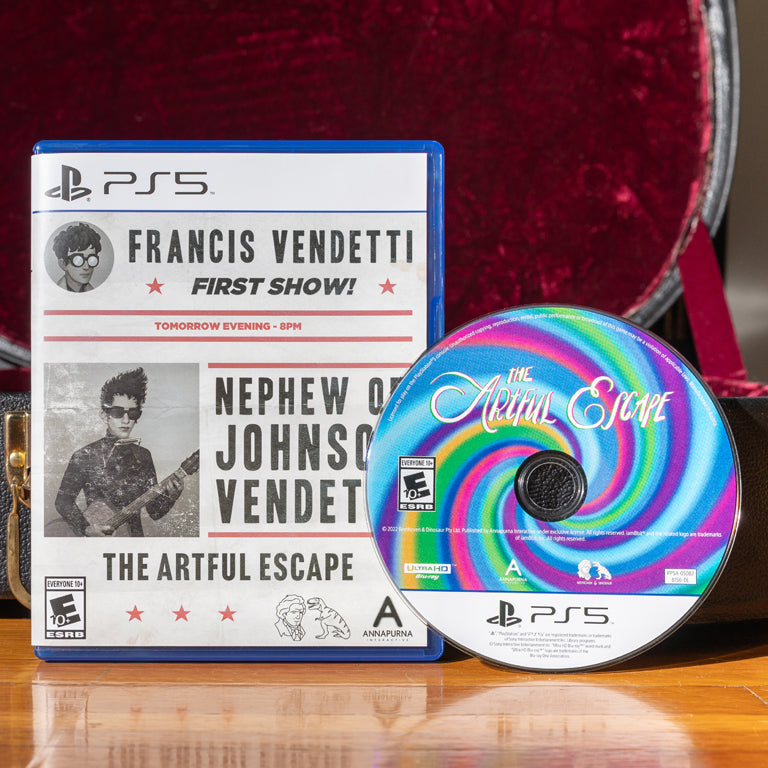 The Artful Escape (PlayStation 5 Exclusive Edition) and Playstation 5 Disc