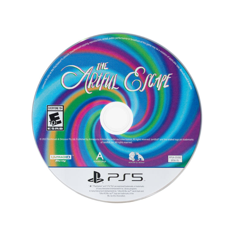 The Artful Escape (PlayStation 5 Exclusive Edition) Disc