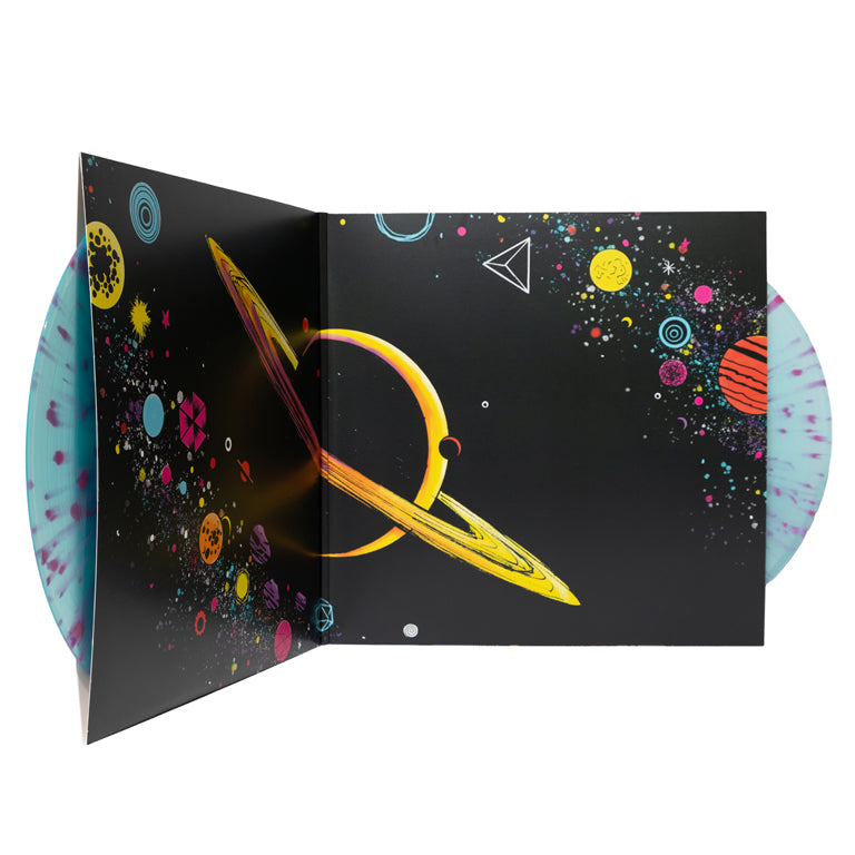 The Artful Escape 2xLP Open Jacket with Discs