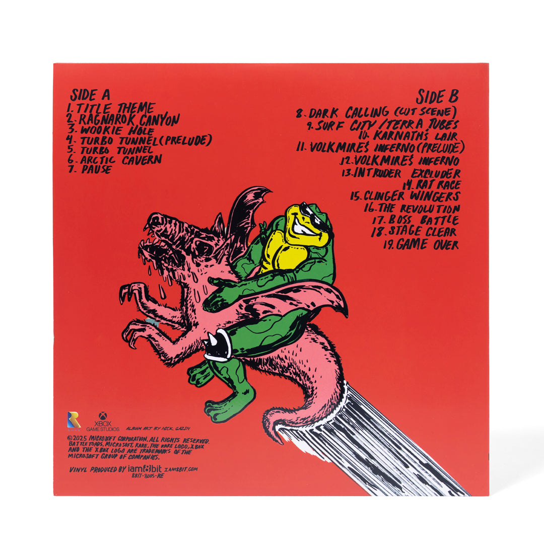 Battletoads Vinyl Soundtrack Reissue