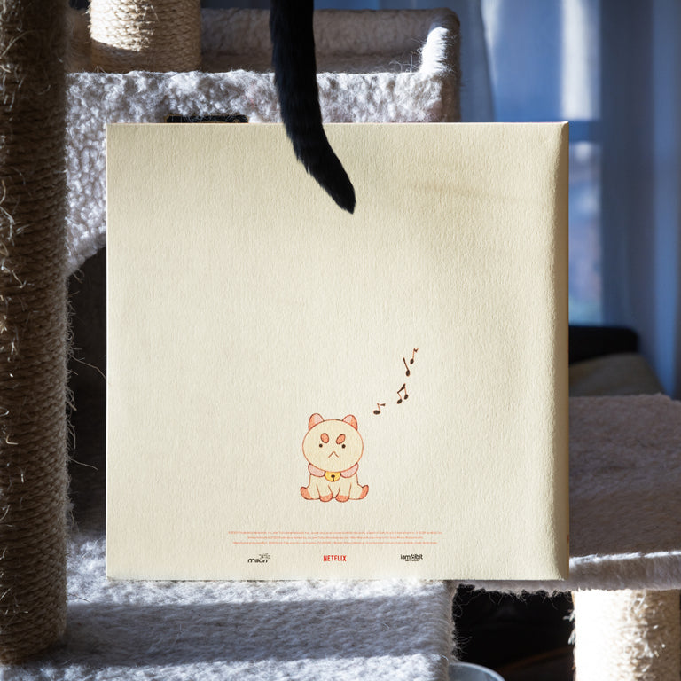 Bee and PuppyCat 2xLP Back of Jacket