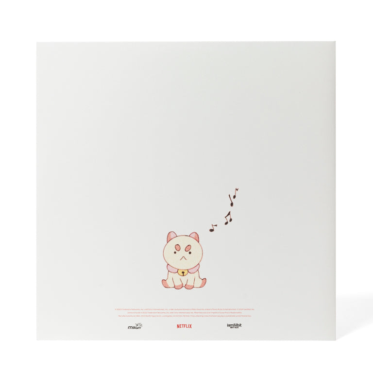 Bee and PuppyCat 2xLP Back of Jacket