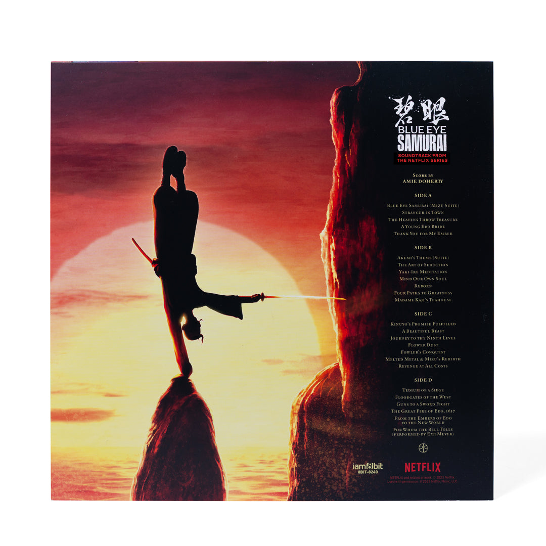 Blue Eye Samurai Vinyl Sleeve Back