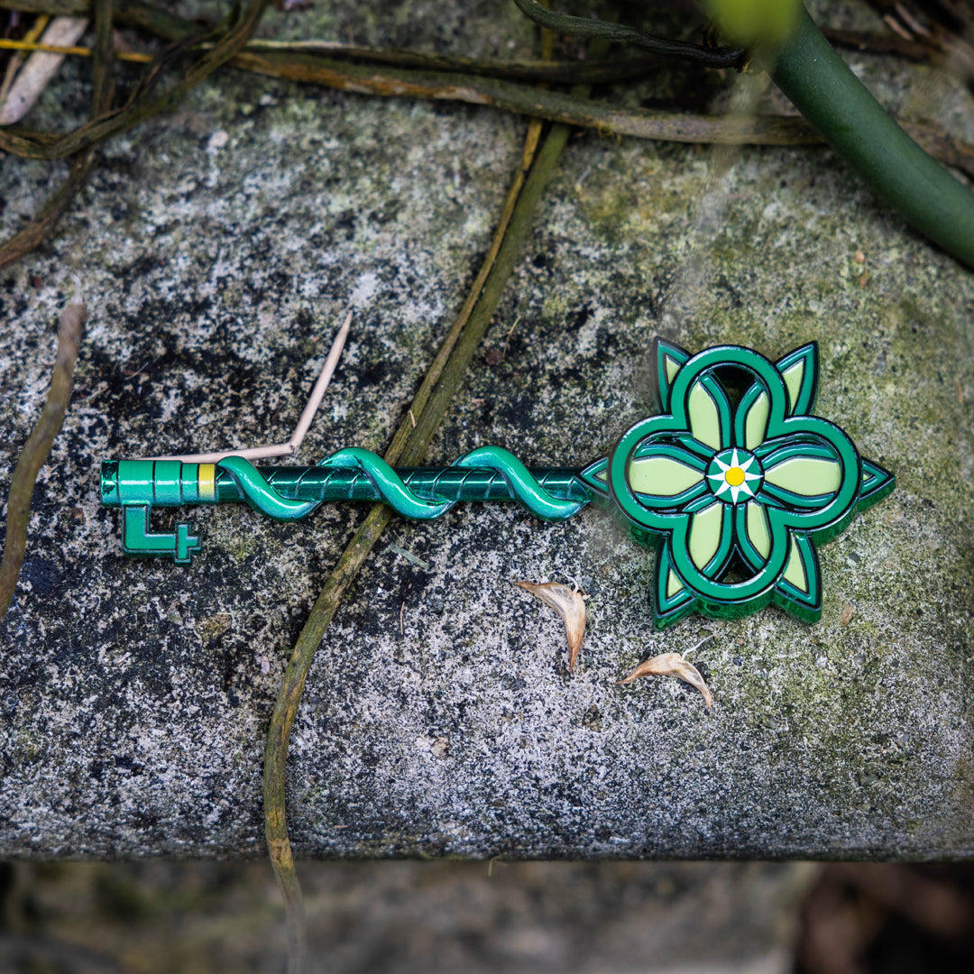 Blue Prince Secret Garden Key Replica