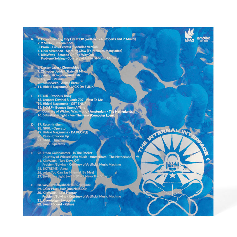 Bomb Rush Cyberfunk 3xLP - Back of Jacket