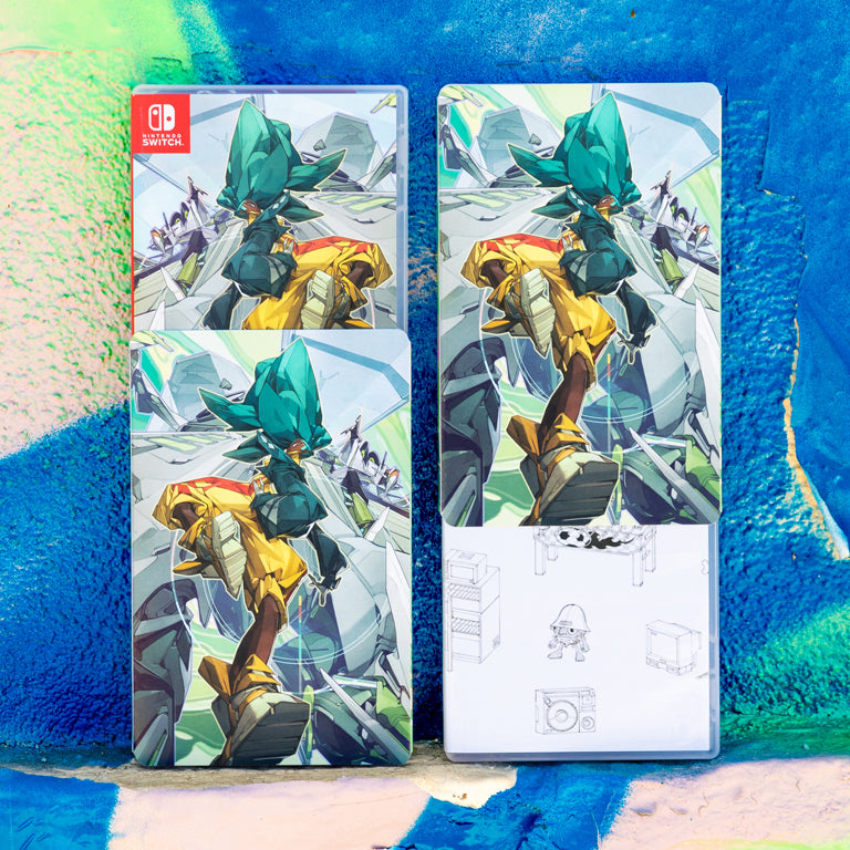 Bomb Rush Cyberfunk (Nintendo Switch Exclusive Edition) - Collectible O-Sleeve and Exclusive Edition Cover