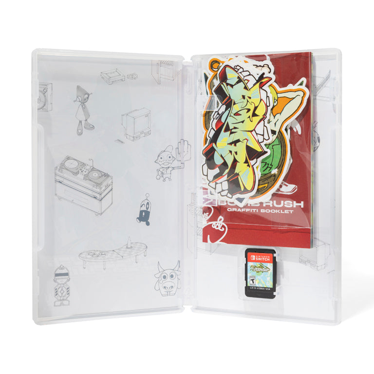 Bomb Rush Cyberfunk (Nintendo Switch Exclusive Edition) - Inside with Pack Ins