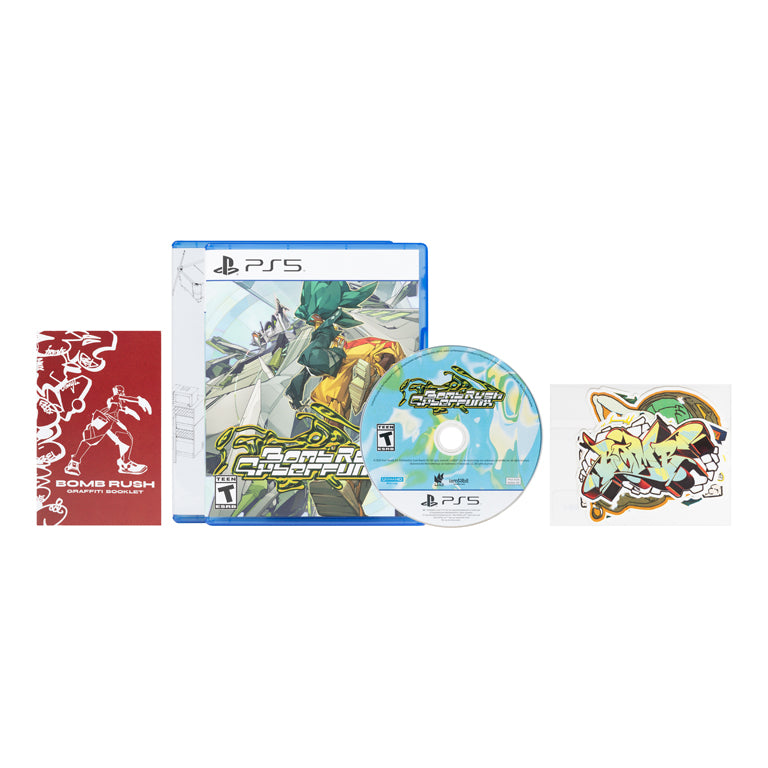 Bomb Rush Cyberfunk (Playstation 5 Exclusive Edition) With exclusive pack ins