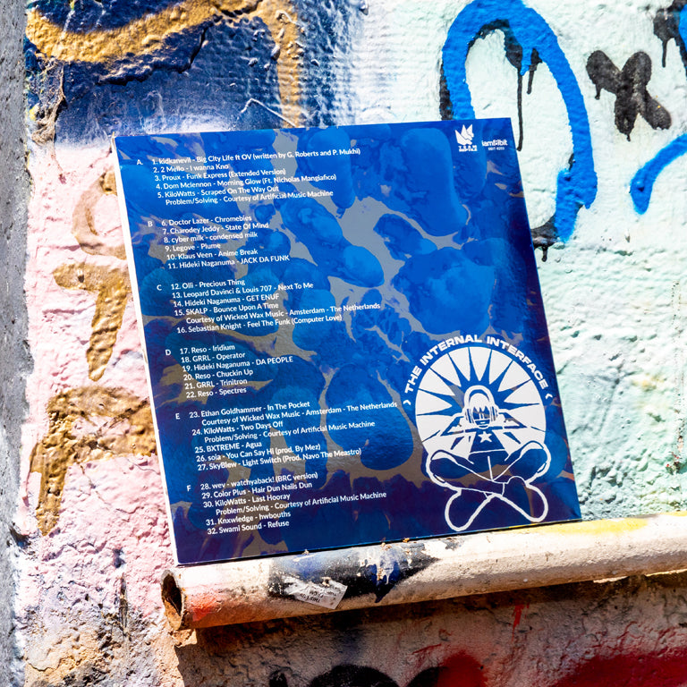 Bomb Rush Cyberfunk 3xLP - Back of jacket