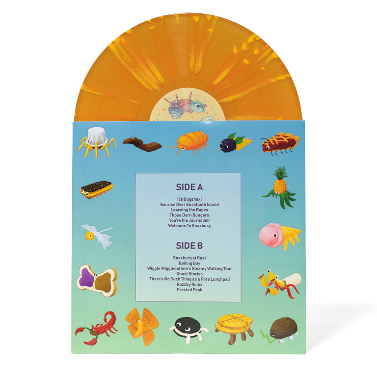 Bugsnax 2xLP Disc and Sleeve A/B (Back)