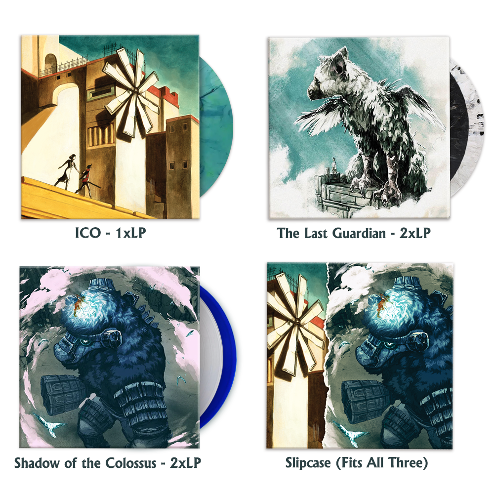 Team ICO Trilogy Vinyl Soundtrack Bundle