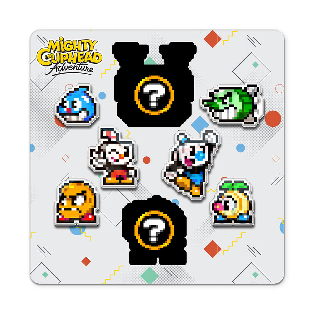 Mighty Cuphead Adventure Puffy Sticker Sheet