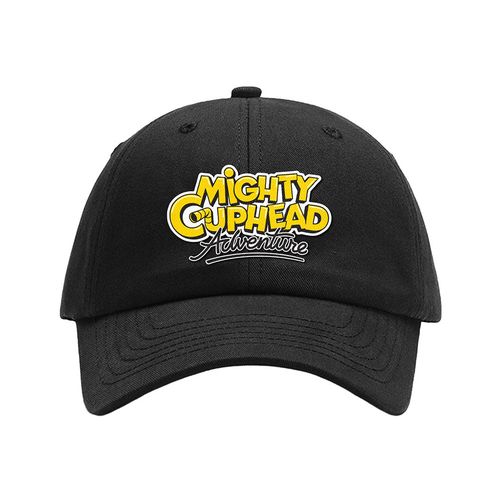 Mighty Cuphead Adventure Logo Dad Hat