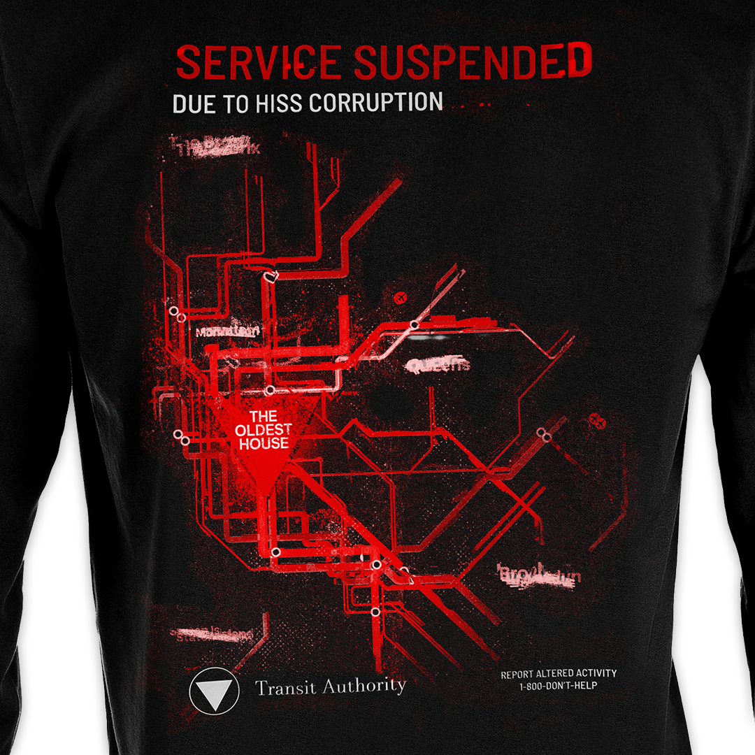 Control Resonant: Corrupted Metro Longsleeve T-shirt