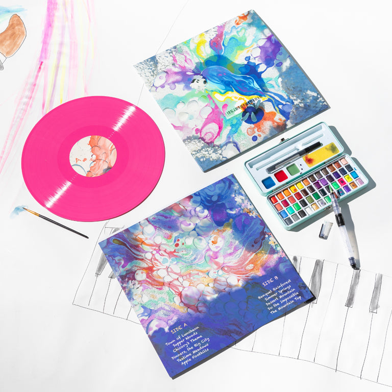 Chicory Piano Collections Vinyl Soundtrack With Disc and Sleeve