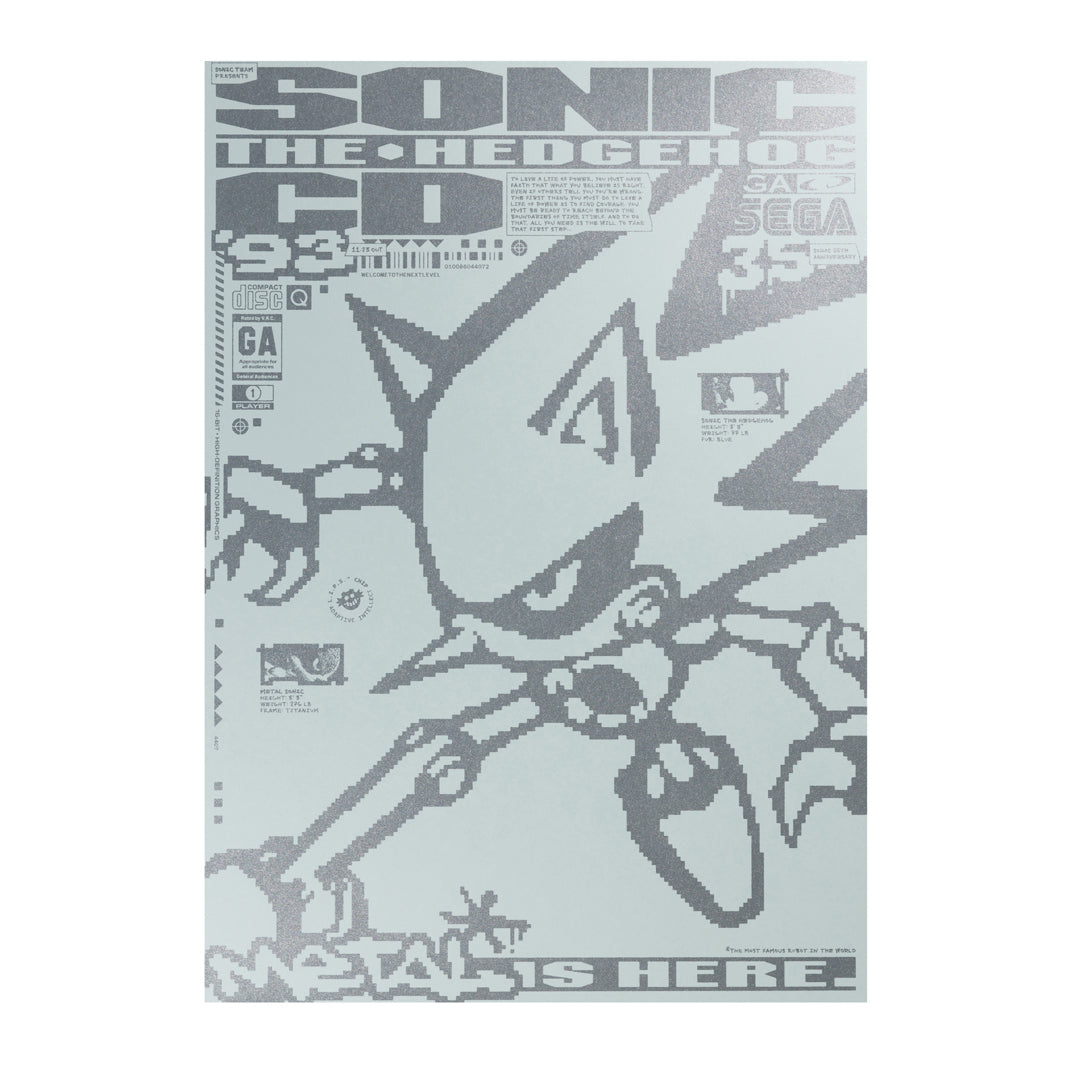 Cory Schmitz - Metal is Here (Blue Ver. Art Print)