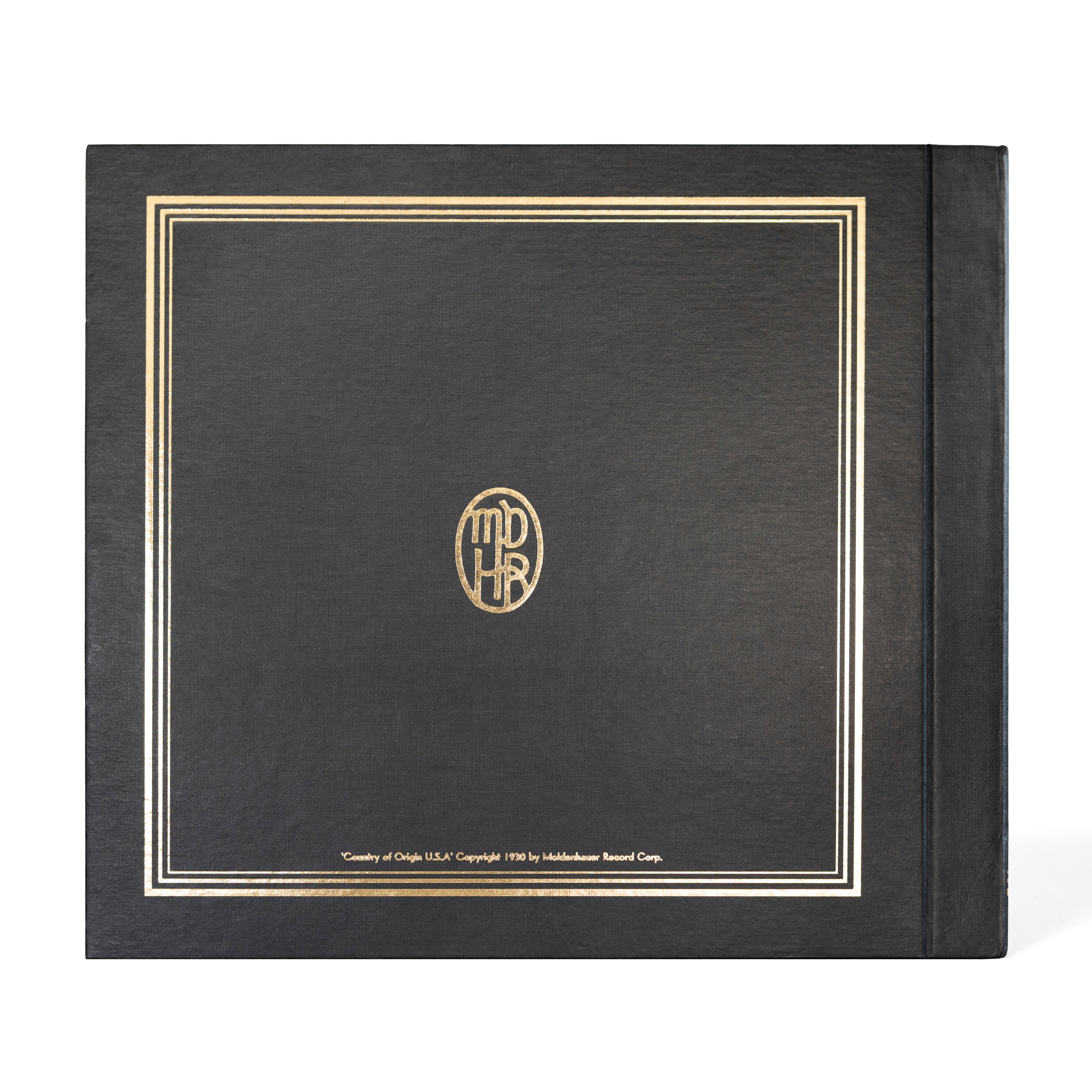 Cuphead 4xLP Deluxe Vinyl Soundtrack Back of Jacket