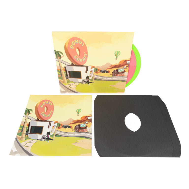 Donut County 2xLP Reissue With Discs and Sleeves