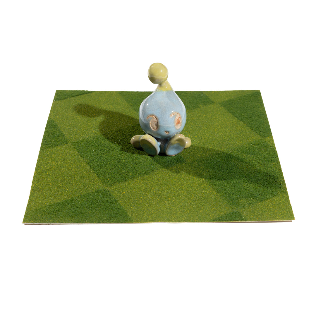 Doyung Lee - Chao Garden: Chao 1 (Sitting + Smiling) (Original Art Piece)