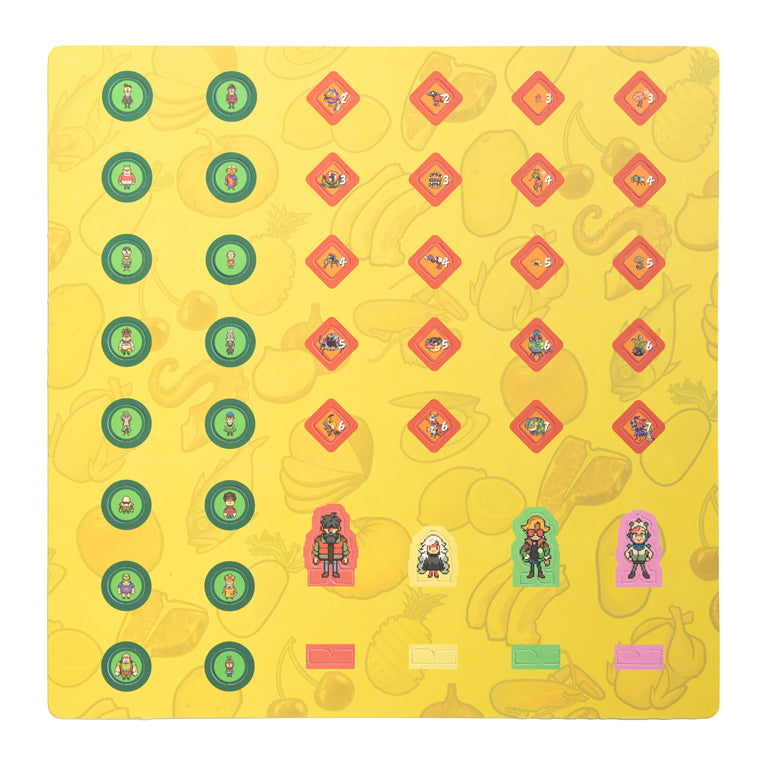 Eastward 2xLP Vinyl Soundtrack (Limited Edition Board Game) Game Token and Character Piece Sheet