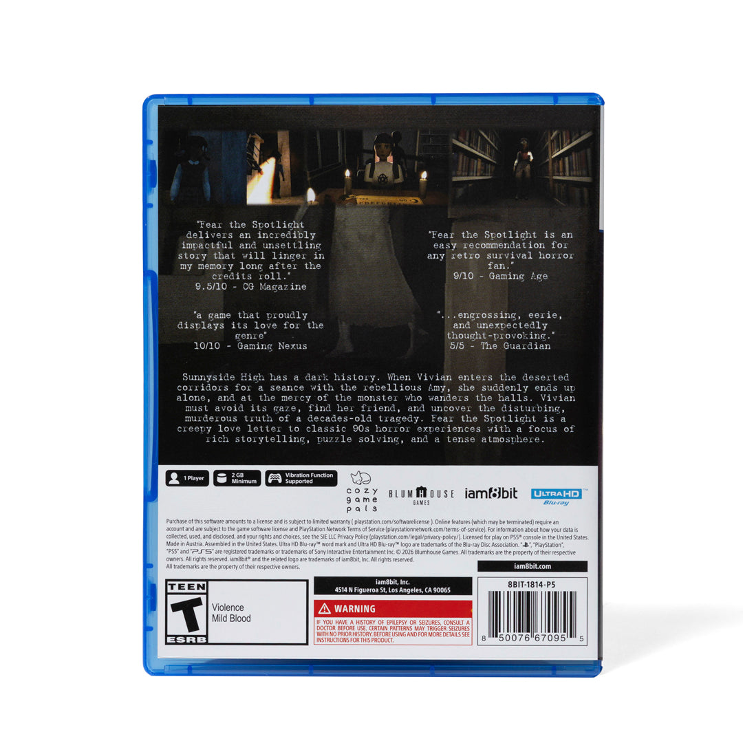 Fear the Spotlight (iam8bit PlayStation 5 Exclusive Edition)