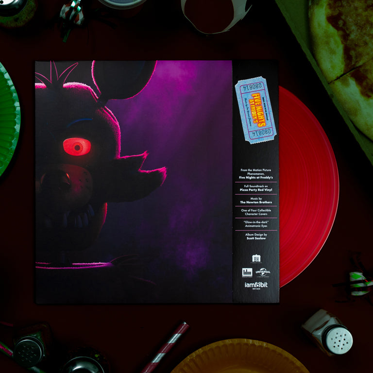 Five Nights at Freddy’s Vinyl Soundtrack - Foxy Jacket Variant with Disc