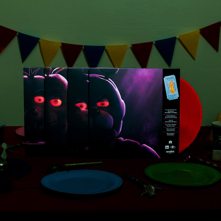 Five Nights at Freddy’s Vinyl Soundtrack - All Four Jacket Variants With Disc