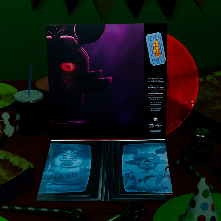 Five Nights at Freddy’s Vinyl Soundtrack - Foxy Jacket Variant with Disc and Sleeve