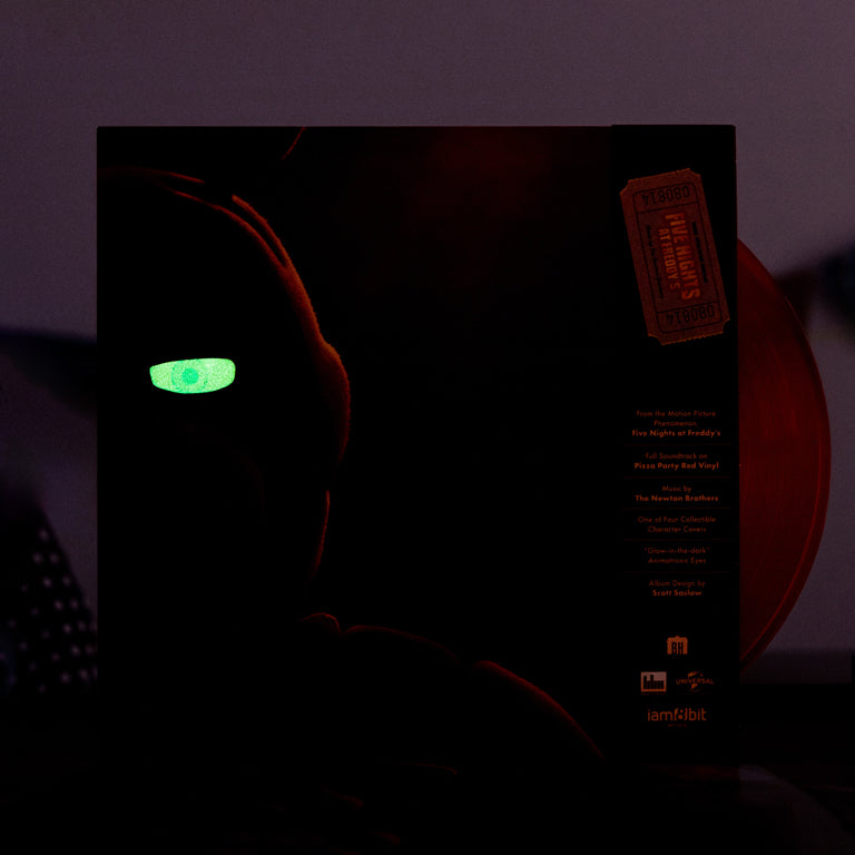 Five Nights at Freddy’s Vinyl Soundtrack - Bonnie Jacket Variant (Back)