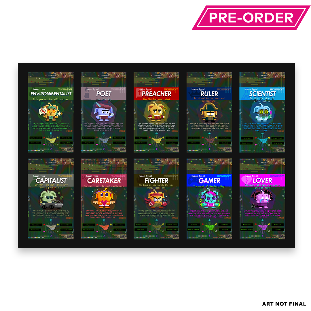 Black Mirror: Thronglets - Personality Test Shareables - Game Maker's Sketchbook - Pre-order