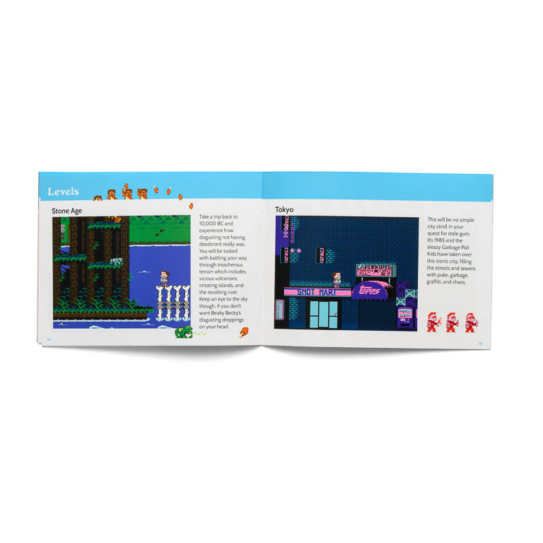 Garbage Pail Kids: Mad Mike and the Quest for Stale Gum  - Premium Instruction Booklet