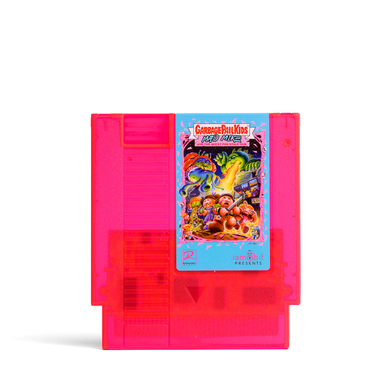 Garbage Pail Kids: Mad Mike and the Quest for Stale Gum - Stale Gum Pink NES Cartridge