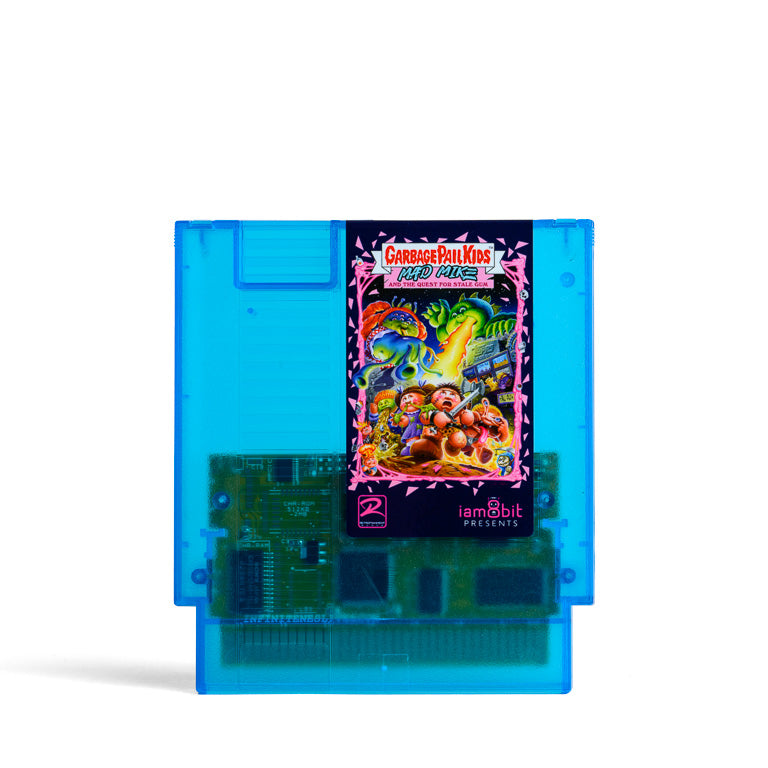 Garbage Pail Kids: Mad Mike and the Quest for Stale Gum - Mad Mike Blue NES Cartridge