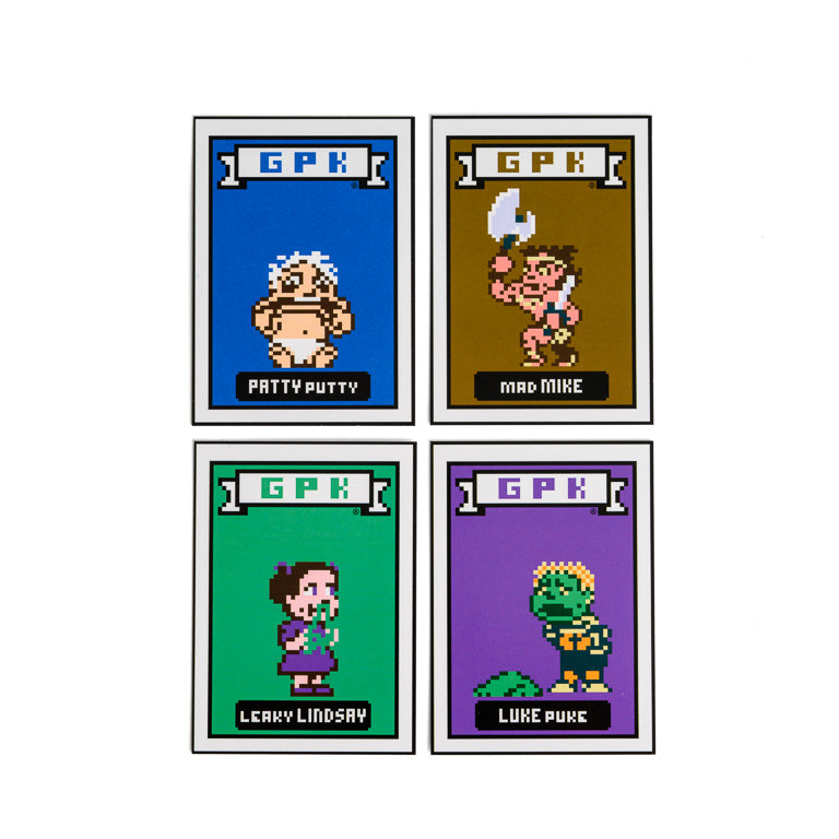 Garbage Pail Kids: Mad Mike and the Quest for Stale Gum  - Pixel Art GPK Cards