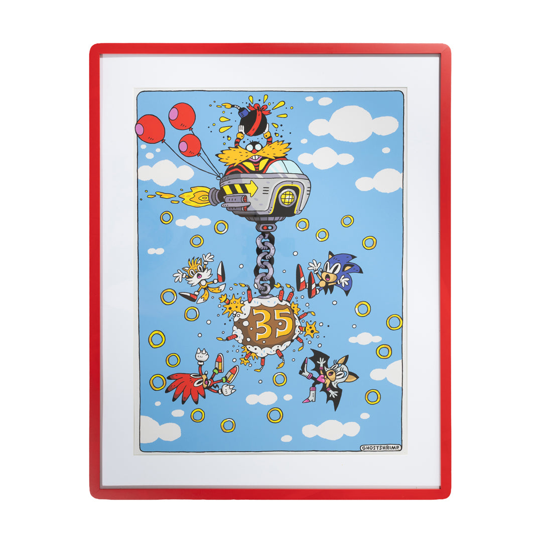 Ghostshrimp - Surprise Party (Timed Edition Print)
