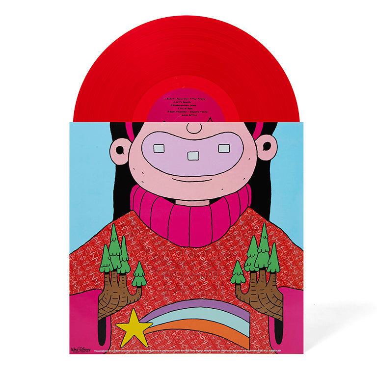 Gravity Falls Sleeve and Decoder Red Vinyl