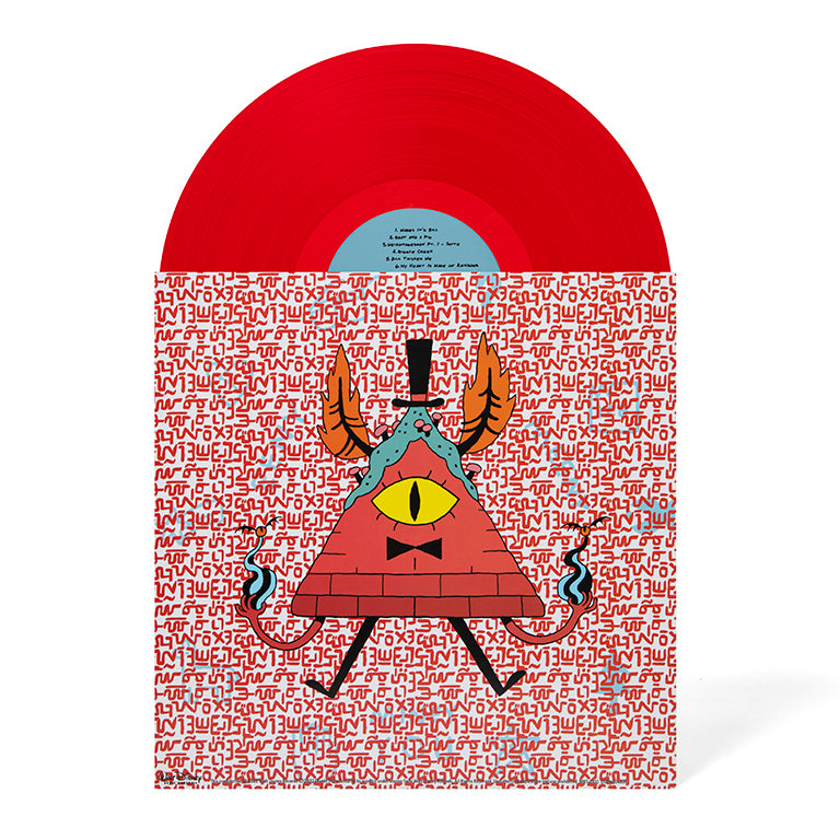 Gravity Falls Sleeve and Decoder Red Vinyl