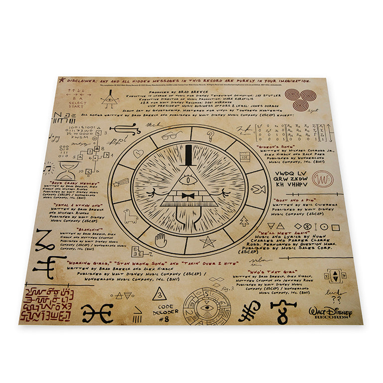 Gravity Falls Track List