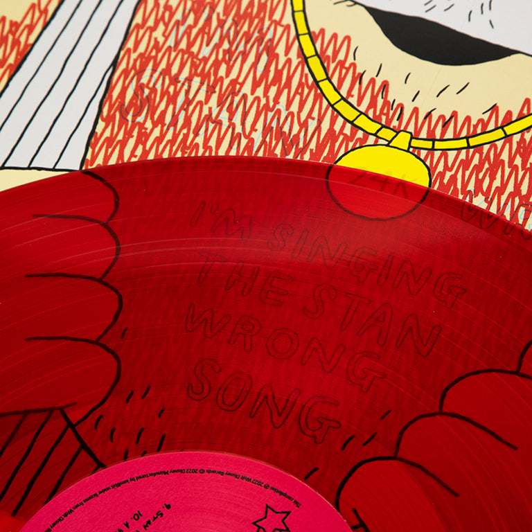 Gravity Falls Decoder Red Vinyl