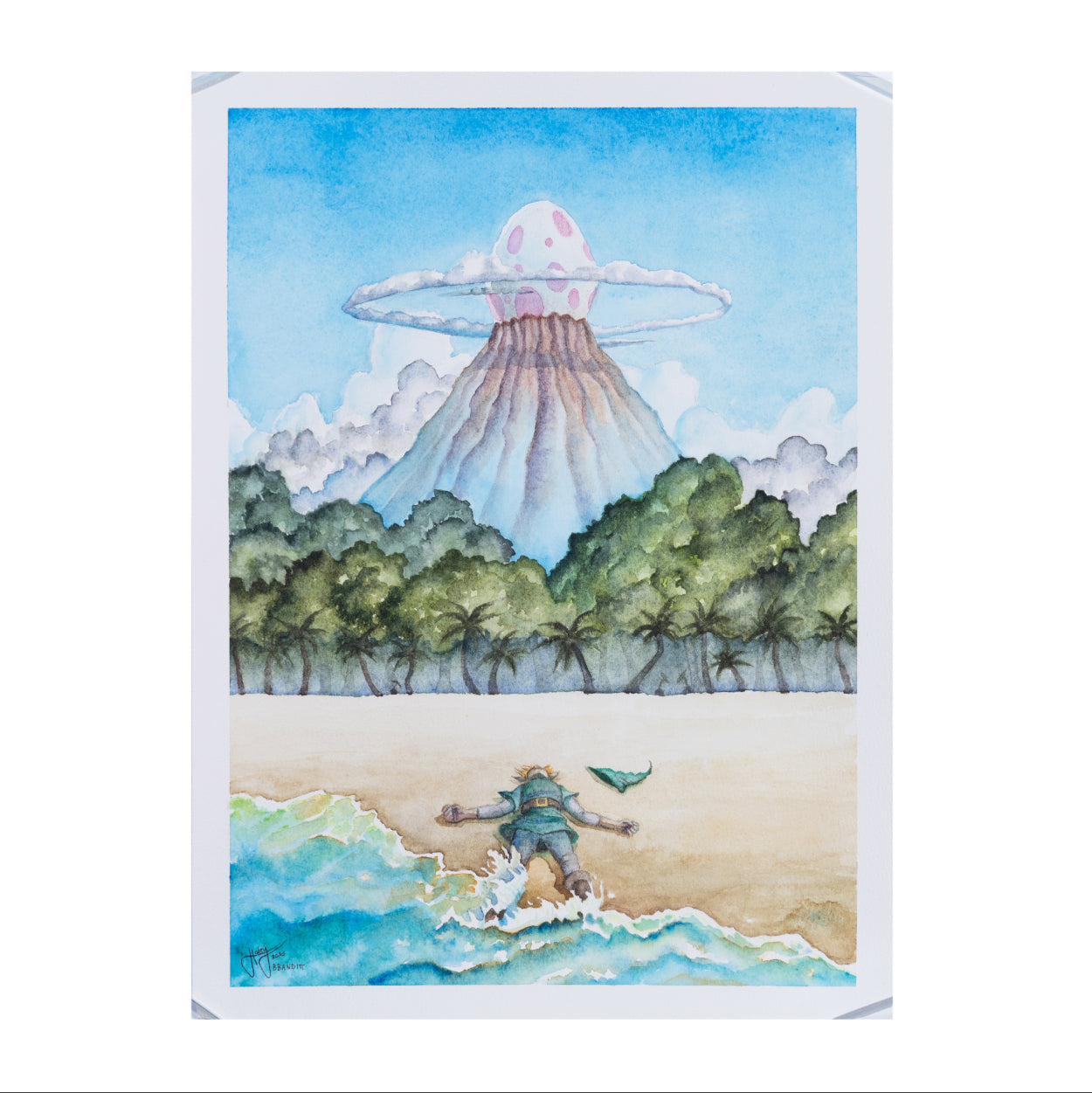 74 Link’s Awakening PRINT by Haley bbanditt Wakefield