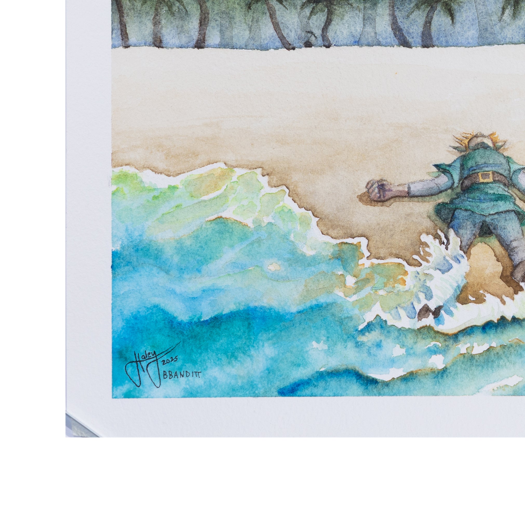 74 Link’s Awakening PRINT by Haley bbanditt Wakefield