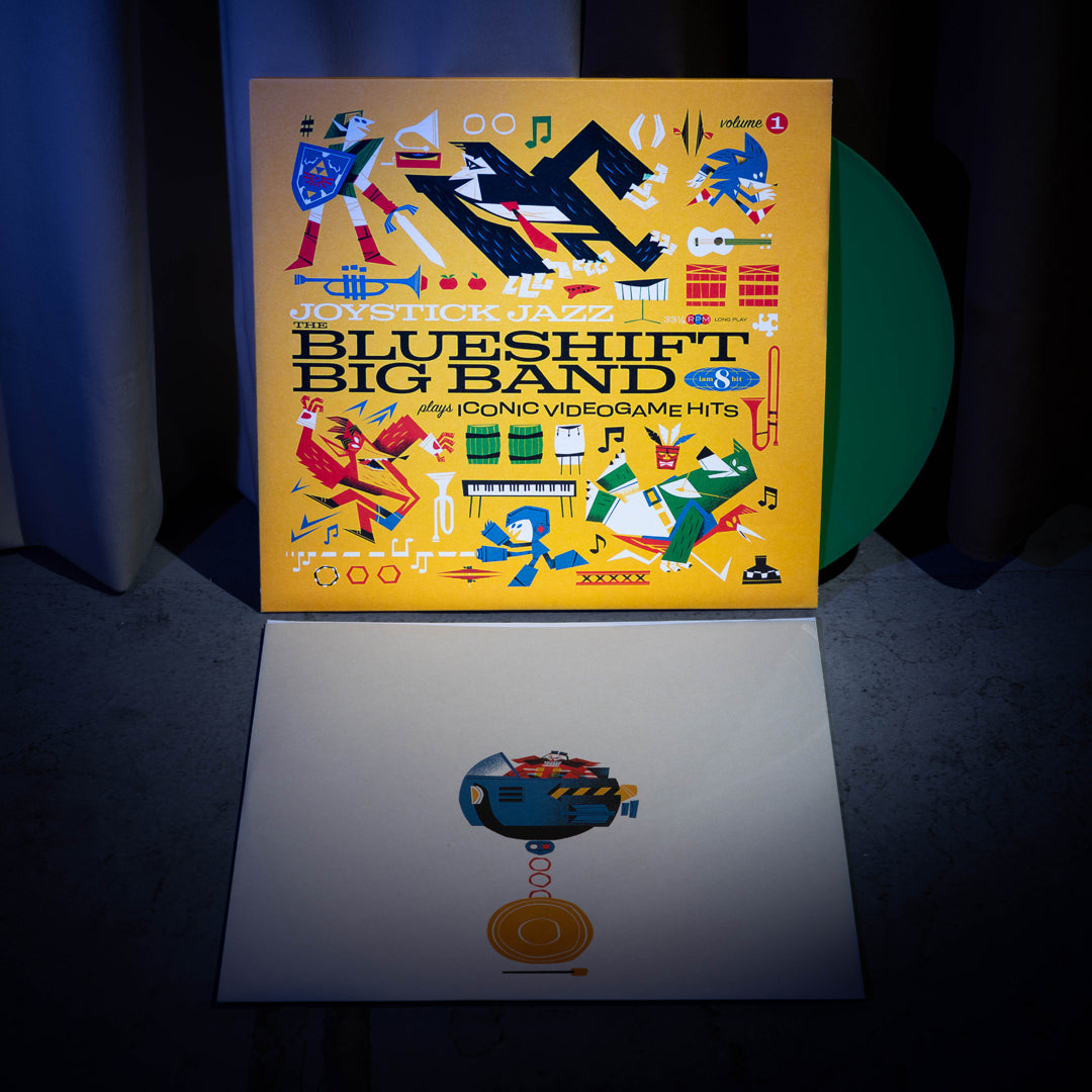 Joystick Jazz: The Blueshift Bigband Plays Iconic Video Game Hits Vinyl (Jazz Green Edition)