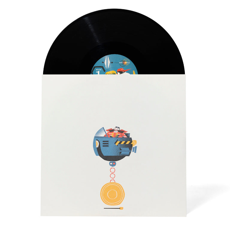 Joystick Jazz: The Blueshift Big Band Plays Iconic Video Game Hits Vinyl Soundtrack Disc and Sleeve A/B