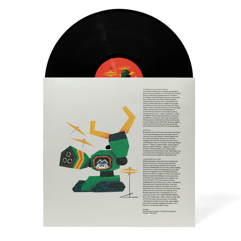 Joystick Jazz: The Blueshift Big Band Plays Iconic Video Game Hits (Vol. 2) Vinyl Soundtrack