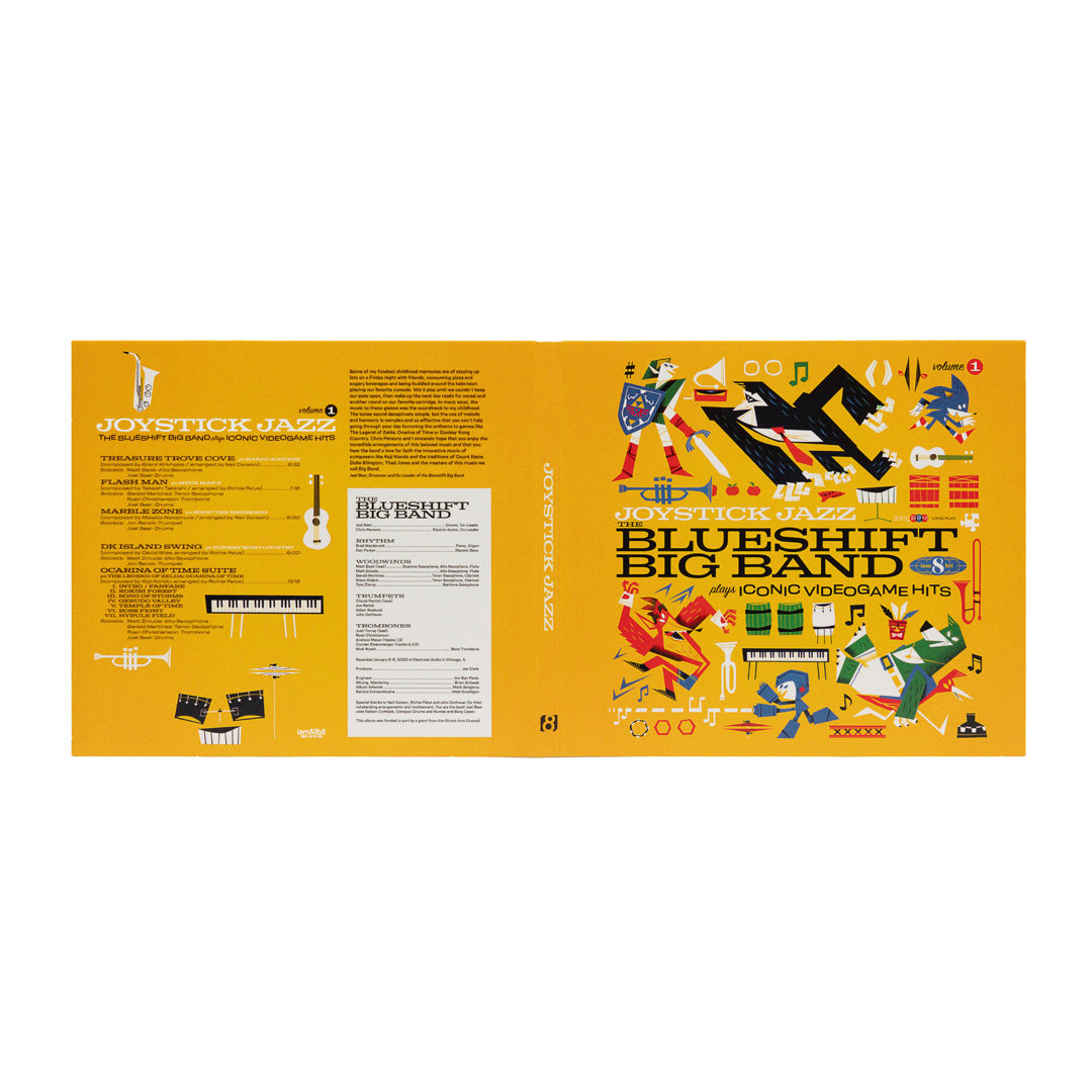 Joystick Jazz Volume 1: The Blueshift Big Band Plays Iconic Video Game Hits CD